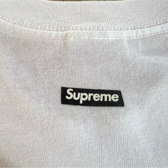 RARE Limited Supreme x Gucci Mane Photo
Tee Shirt White Size Small - Picture 7 of 10